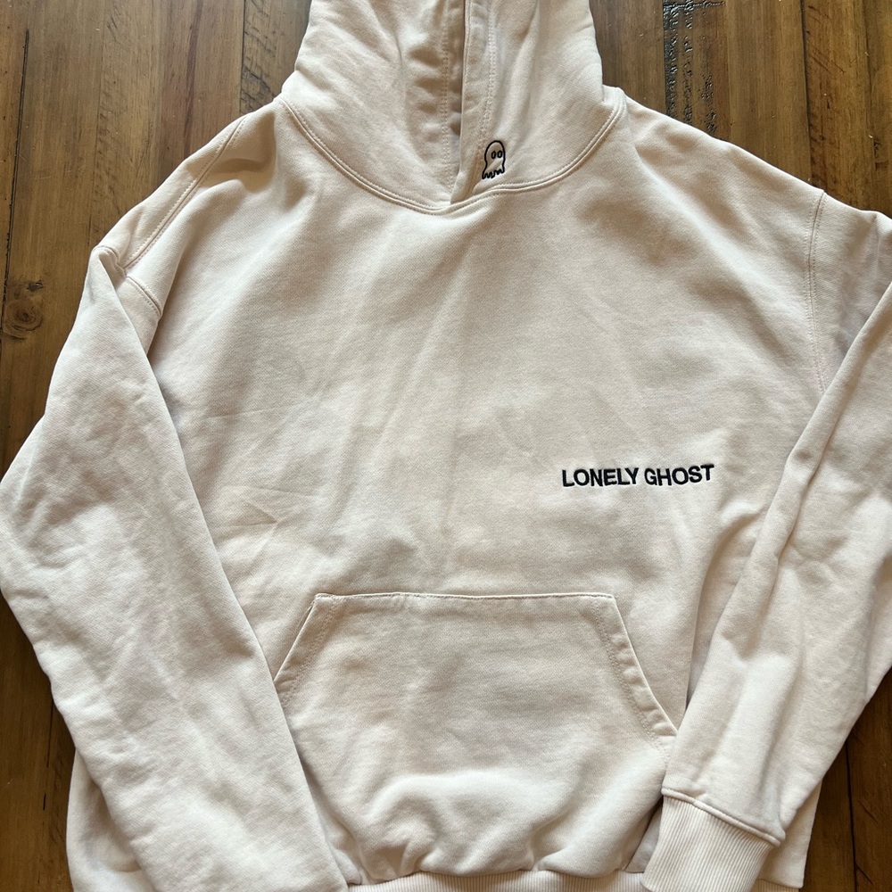 Lonely Ghost Off-White Hoodie
